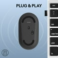 thumbnail image 5 of Logitech M340 Wireless Mouse with Limited Edition Prints, USB Receiver and Silent Clicks, Blue Galaxy, 5 of 8