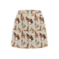 thumbnail image 2 of Uorisango Western Horse Tennis Skirts for Women Size 2XL Stretchy Casual Women's Athletic Golf Skorts Skirts Comfortable Breathable Outing Wear with Inner Shorts Relaxed for Workout, 2 of 7