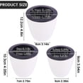 thumbnail image 3 of Kjfeif Round Self Watering Planter, Plastic Pot with Cotton Rope Absorption and Removable Inner Pot for Indoor Herbs, Succulents, or Outdoor Patio Plants, Gift Idea, 3 of 9