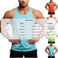 thumbnail image 4 of Busydd Mens Tank Top Breathable Comfy Round Neck Sleeveless Undershirts Casual Solid Color Running Workout Shirts for Men 2XL, 4 of 9