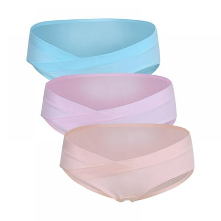 

Under the Belly Maternity Underwear | Pregnancy Bikini Underwear - 3 Pack
