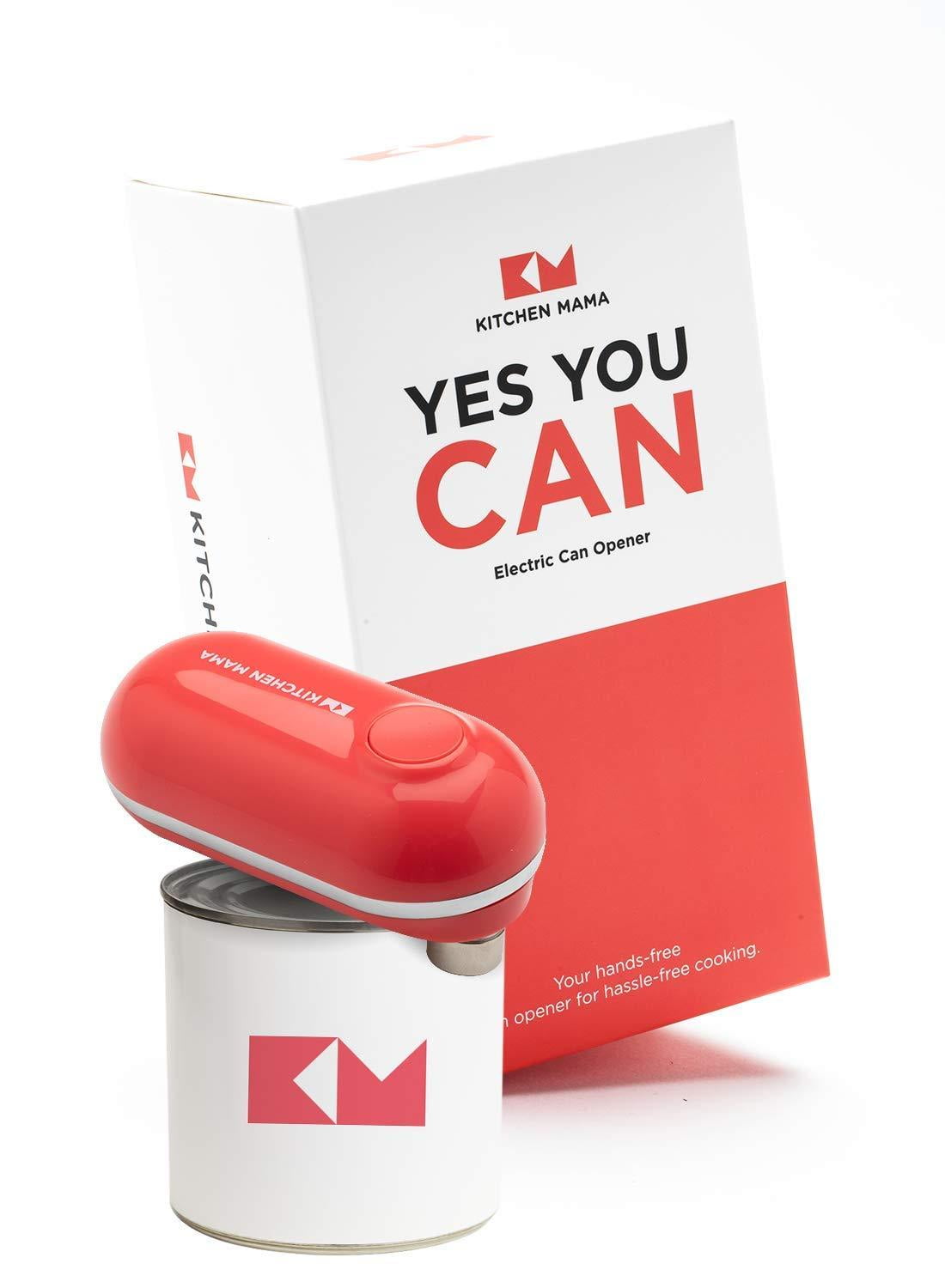 Mini Electric Can Opener Smooth Cutting Edge, Battery Operated Mini