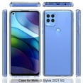 thumbnail image 5 of Clear Case for Moto G Stylus 5G 2021, Transparent [Aquaflex] Semi-Flexible TPU [Shock Absorbing] Cover for Motorola XT2131 (2021), 5 of 6