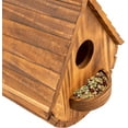 thumbnail image 4 of VASGOR Set of 2 Bird Houses for Outside,Outdoor Bird House Bird Families Bluebird Finch Cardinals Hanging Birdhouse for Garden, 4 of 9