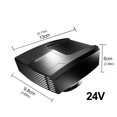thumbnail image 1 of Calentador De Ventilador De Coche Calentador de ventilador de coche de 12 V/24 V accesorios de coche de descongelador de parabrisas de rotación de 360 ​​grados Sywqhk Accesorios para autos y motos, 1 of 8