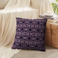 thumbnail image 4 of LALILO Throw Pillow Covers Pencil Ethnic With Navy Blue And Cream Cushion Cover 18" x 18", 3846 Pack, 4 of 6