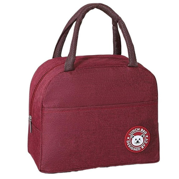 Camping Insulated Lunch Bag Insulated Bento Bag, Portable Lunch BagS D3D5 Y