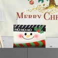 thumbnail image 1 of Christmas Tissue Box Cover | Non-Woven Fabric Decorative Case | Multicolor Cartoon Print | Soft Washable Waterproof | Holiday Decor for Home Office Car Kitchen, 1 of 6