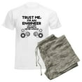 thumbnail image 6 of CafePress - Trust Me, I'm An Engineer Funny Pajamas - Men's Light Loose Fit Cotton Pajama Set, 6 of 7