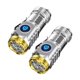 thumbnail image 2 of Linterna LED Brillante Al Recargable Tipo C 5 Modos 2 Piezas Plateadas Ygjytge, 2 of 9