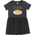 thumbnail image 3 of Inktastic Powered by Macaroni and Cheese Girls Toddler Dress, 3 of 5
