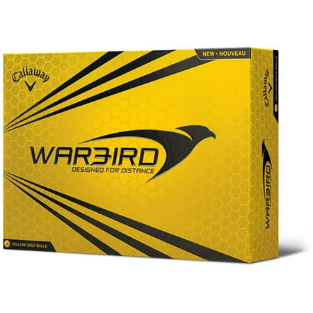 Callaway Warbird Golf Balls, Yellow