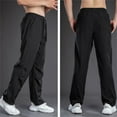 thumbnail image 4 of Angala Men's Autumn Casual Unisex Oversized Loose Versatile Sporty Thick Trousers Stylish Casual Men's Pants, 4 of 4