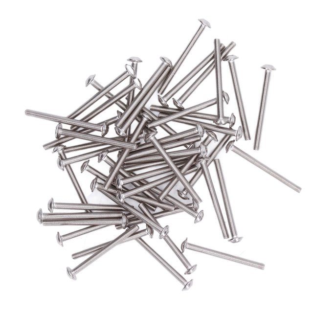 Buttons Heads Socket , Flanged Button Head Screws Wider Bearing Firm A2-70 Stainless Steel For Wet Environments