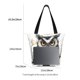 thumbnail image 3 of Fotbe Whimsical Owl On Branch Bolsa de Playa con Estampado, Bolsa de Hombro, Bolsa de Mano Espaciosa, Bolsa de Viaje Ligera, Bolsa de Compras Versátil, 3 of 6