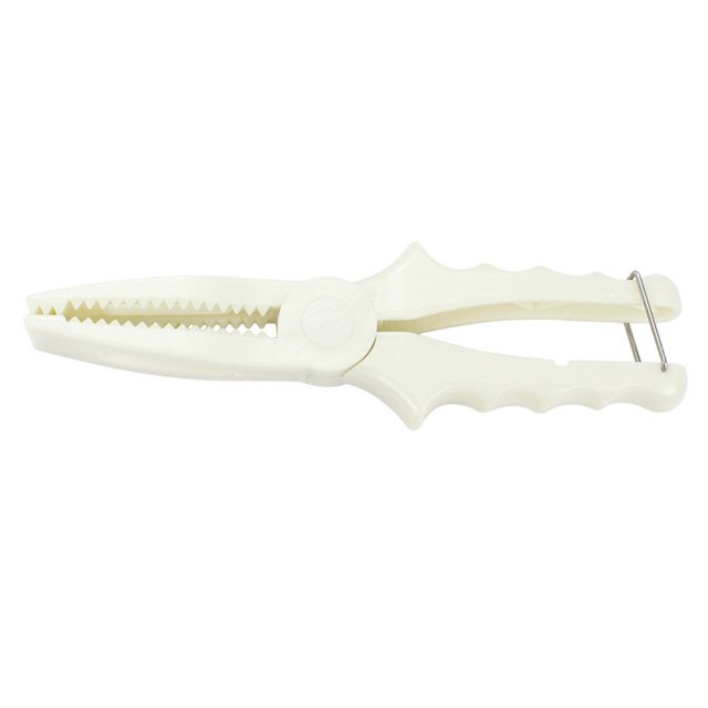 Toystoory Alicates de pesca de sierra escalonados Anti-bobinado Conveniente removedor de anzuelo Abrazadera de gran capacidad de soporte Pescar Luminoso