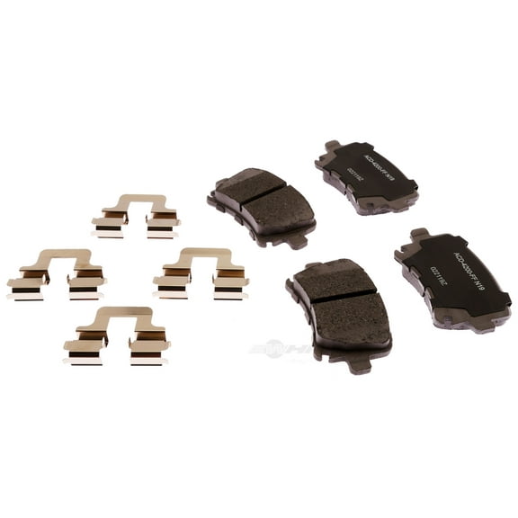 ACDelco Disc Brake Pad Set Fits select: 2005-2007,2010 VOLKSWAGEN JETTA