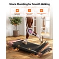 thumbnail image 3 of SSPHPPLIE Walking Pad with Incline, Under Desk Treadmill, 3 in 1 Portable Treadmills for Home with Remote Control LED Display, 2.5 HP Quiet Mini Treadmill for Office Home Use, 300 Lbs Capacity, 3 of 9