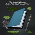 thumbnail image 3 of Rocketbook Smart Reusable Pro Notebook - Work and Business - Letter Size Navy Blue, 3 of 9