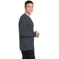 thumbnail image 3 of Sport-Tek PosiCharge RacerMesh Long Sleeve Tee-L (Graphite Grey), 3 of 6