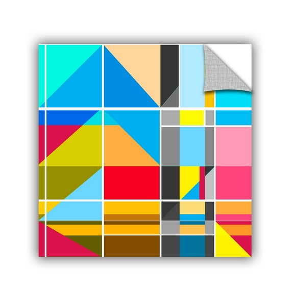Geo Removable Wall Art Mural