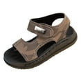 thumbnail image 4 of Zanarzt Baby Boy Sandals Open Toe Kids Adventurous Light Weight Adjustable Straps Summer Sandals (Toddler/Little Kid/Big Kid) Brown,13, 4 of 6