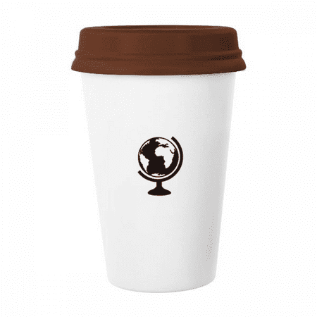 

Earth World Region Geography Mug Coffee Drinking Glass Pottery Cerac Cup Lid