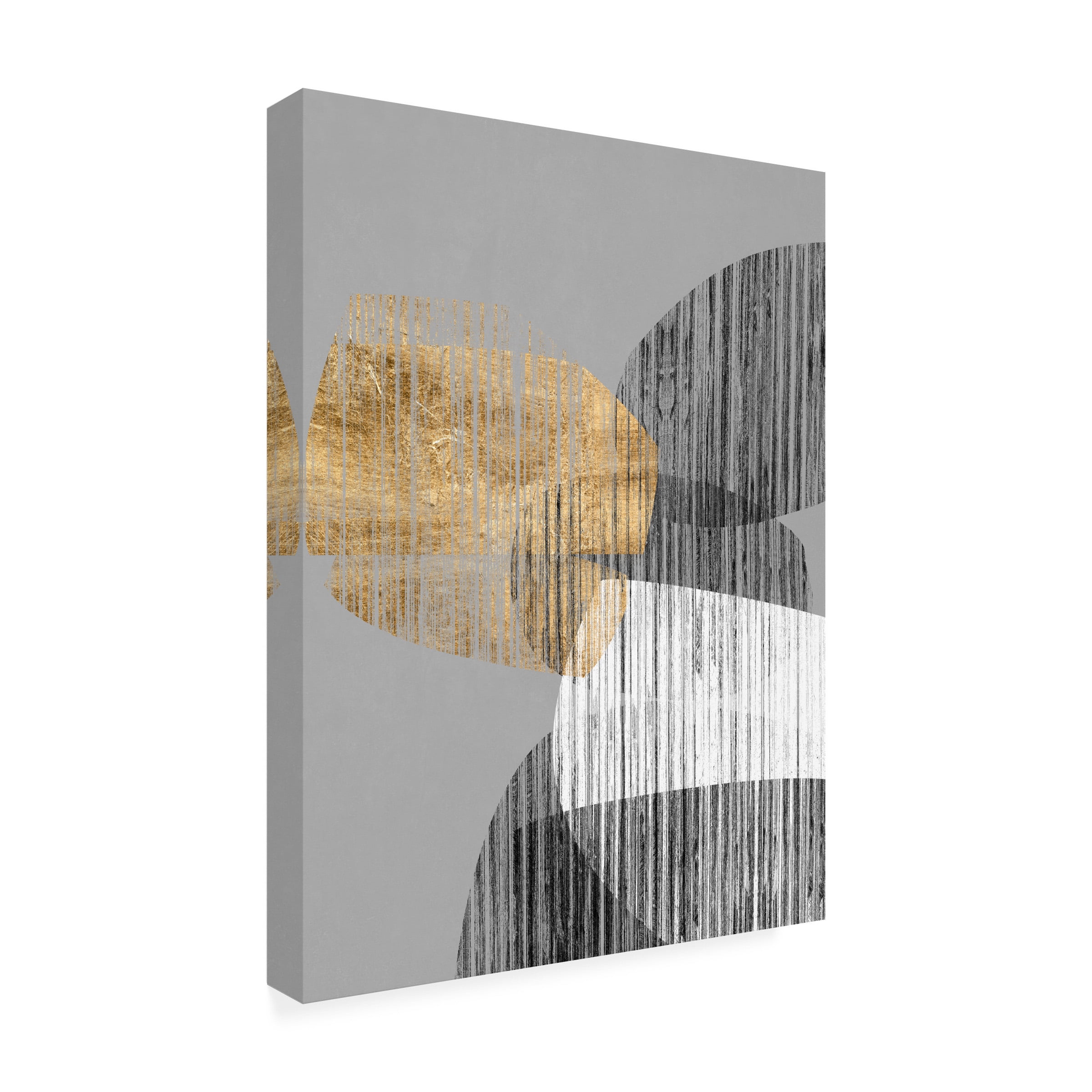 Jennifer Goldberger 'Adjacent Shapes I' Canvas Art