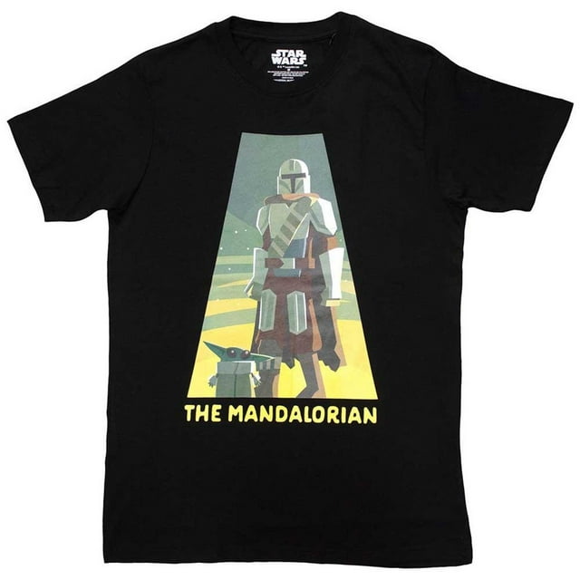 Star Wars The Mandalorian Adult Spotlight T-Shirt
