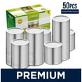 thumbnail image 7 of American Raven - Fits Ball or Kerr Mason Jar Canning Lids Regular Mouth |50 Pcs - Silver, Lids Only|, 7 of 7