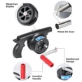 thumbnail image 4 of Mistaha Portable Outdoor Camping BBQ Handheld Charcoal Igniter Blower Fan - Large Size, 4 of 6