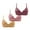 Beige, variant on Women's 3 Pc Push up Bras Comfortable Wireless Supportive Full Figure Lift up Bralettes Soft Plus Size Bras
