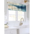 thumbnail image 3 of Valances for Windows Abstract Graffiti Rod Pocket Cafe Window Treatments Valance Curtains for Kitchen Bathroom Laundry Basement Windows 42"x12", 3 of 9