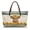 Beige - Highland Cow Sunflower, variant on ZUXONGSY Cross Deer Print Tote Bag for Women Casual Top Handle Tote Bag Lightweight Weekender Bag with Zipper for Daily Use Business