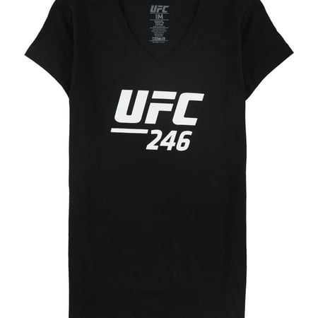 UFC Womens No. 246 McGregor Vs Cowboy Graphic T-Shirt, Black, Medium