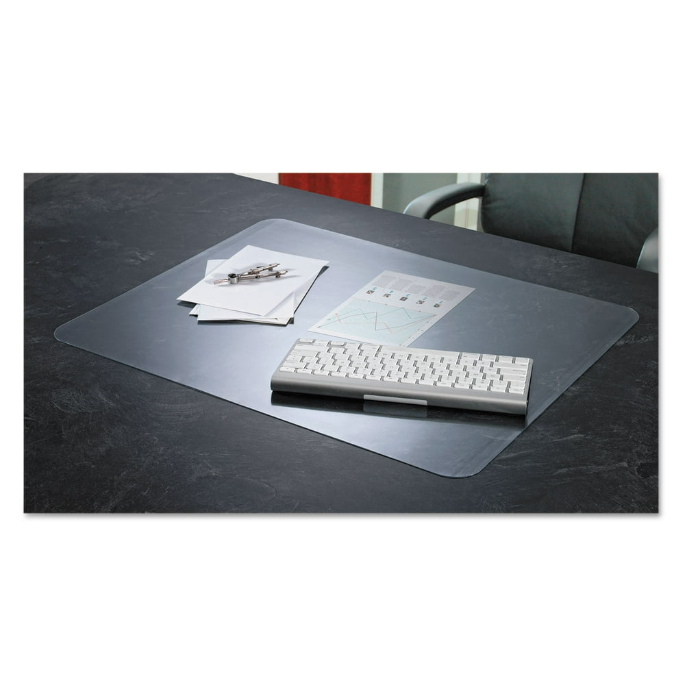 Artistic KrystalView Desk Pad with Microban, Glossy, 38 x 24, Clear