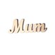 thumbnail image 1 of Mini rebanadas de madera Adornos de día de las madres signos sin terminar Scrapbooking Crafts DIY Mamá Regalos de las hijas Decoración de la pared 25 Pack Speravity HA011692-00, 1 of 7