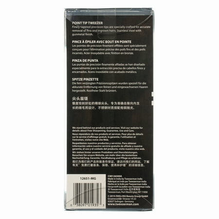 Tweezerman Men's Point Tip Tweezer