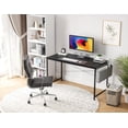 thumbnail image 4 of . Computer Desk with Non-Woven Storage Bag Office Work Desk for Small Spaces Writing Study Industry Modern Table for Bedroom Home Office, 4 of 9