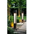 thumbnail image 2 of Garden Bollard Light Decorative Outdoor Landscape Lighting, Waterproof Garden Light Fixture, Outdoor Path Lighting 29.5 Inches, 2 of 6