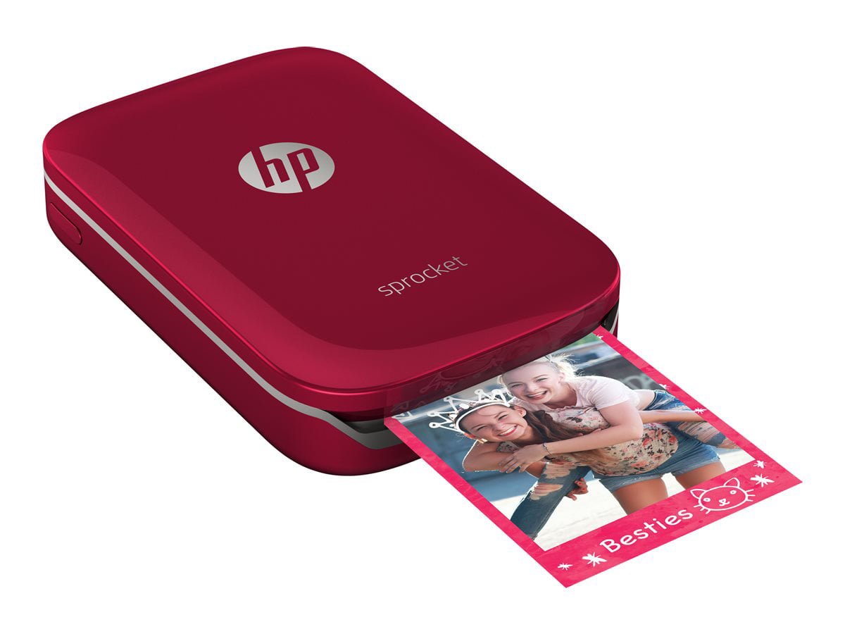 エイチピー HP Sprocket Portable Photo Printer, Print Social Media Photos on 2x3