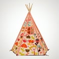 thumbnail image 2 of Sagepole Teepee Tent/ Sweet Garden, 2 of 3
