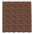 thumbnail image 3 of Ambesonne Bear Shower Curtain, Flock of Big Angry Bears, 69"Wx84"L, Umber Brown and Cocoa, 3 of 3