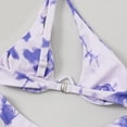 thumbnail image 6 of Efsteb Bathing Suit for Women 2 Piece Bikini Two Piece Swim Suit Bathing Suits Comfortable Bikini Sets Print Fashion Swimwear (Purple,XL), 6 of 6