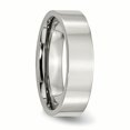 thumbnail image 4 of Acier Inoxydable 6mm Bague Homme Mariage Classique Plat pour Papa Mens pour Lui, 4 of 9