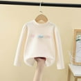thumbnail image 5 of HAiming Printed Sweatshirt for Kids Casual Puff Long Sleeve Crew Neck Pullover Shirt Girls Basic Tee Tops Trendy Clothes, 5 of 5