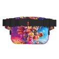 thumbnail image 3 of Goofa Sac de Taille Carré à Double Couche Imprimé Mario Mini Ceinture Ajustable Exercice Course Voyage Randonnée, 3 of 9