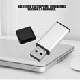 thumbnail image 3 of ZOUSSIQI Mini Disque en Aluminium Portable Carré Argent 8 Go EL22500016, 3 of 9