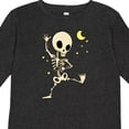 thumbnail image 4 of Inktastic Cute Dancing Skeleton Boys or Girls Long Sleeve Toddler T-Shirt, 4 of 5
