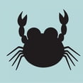 thumbnail image 2 of Hogan, Melody 12x12 White Modern Wood Framed Museum Art Print Titled - Crab Cutout, 2 of 4